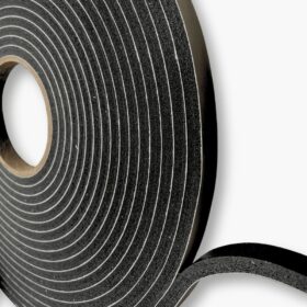 Rollo de espuma de PVC para sellado de puertas y ventanas con adhesivo acrílico